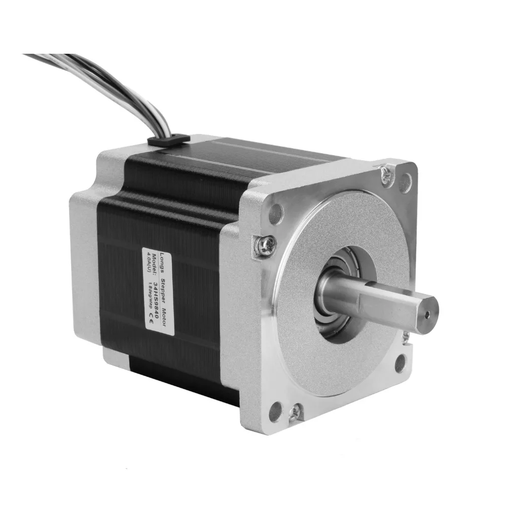 EU Free shipping[3~8days] Stepper Motor 3Axis Nema34 34HS9840 1090oz.in 7.0N.m 4A Driver DM860A CNC Router Engraving