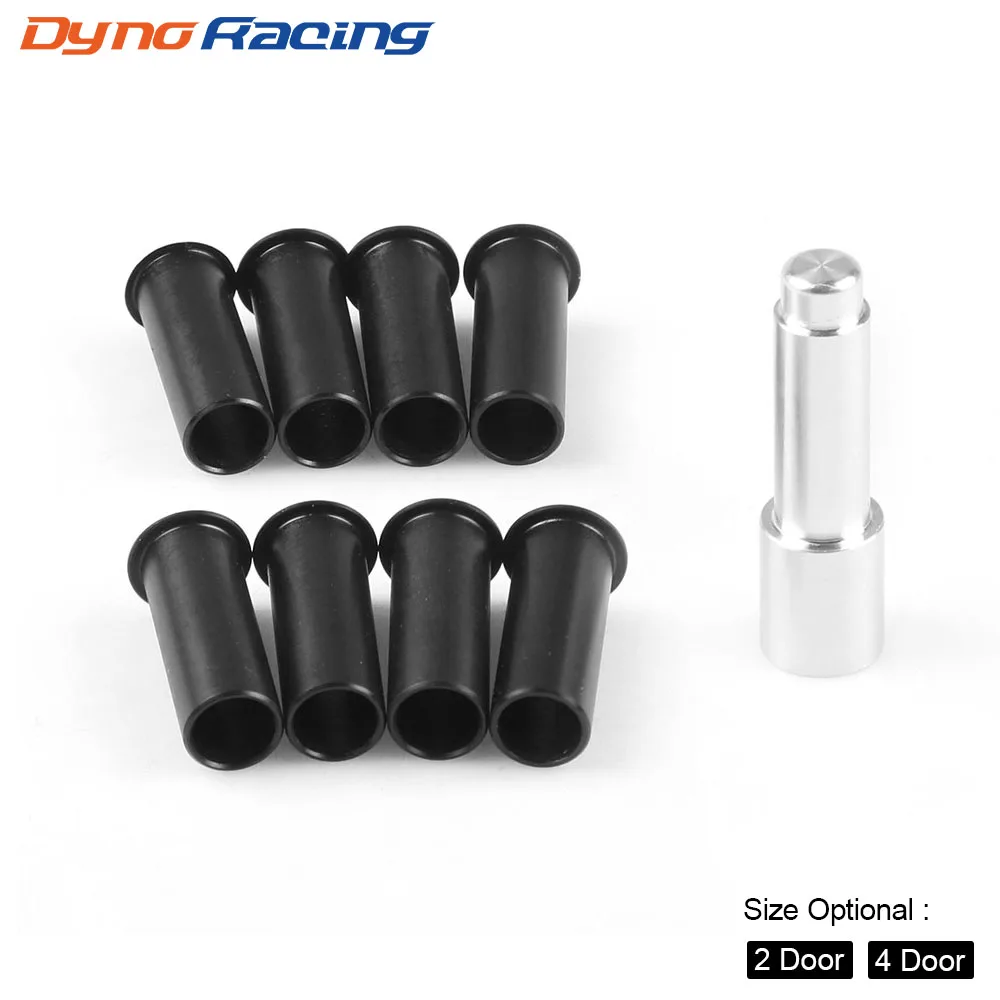 

Door Hinge Bushing Pin Liners Delrin for Jeep Wrangler JKU 07-18 4 Door Kentrol and 2door kentrol