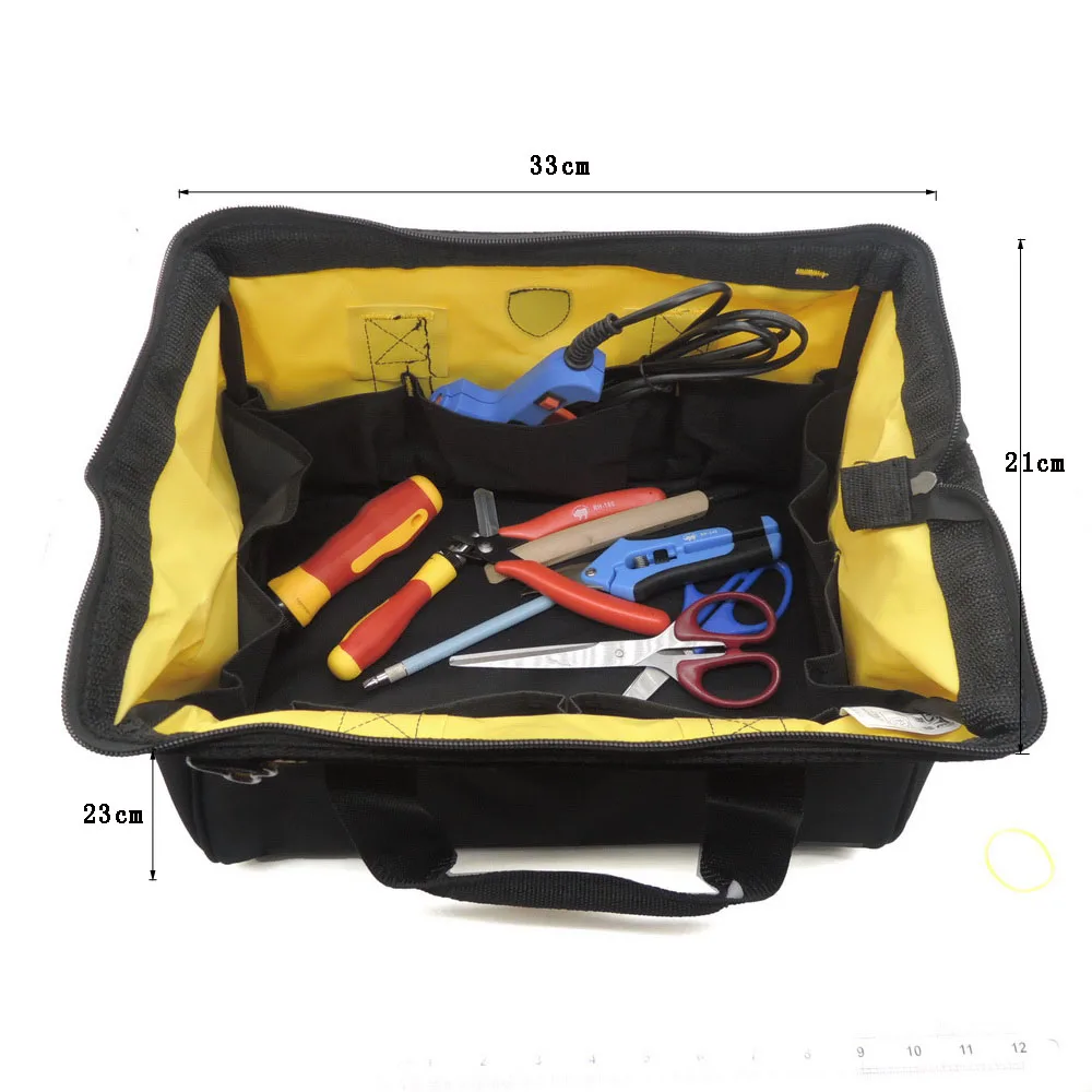 Hot 600D Oxford 13inch 16inch electrician Tool bag Electric Hand tools storage belts instrument case