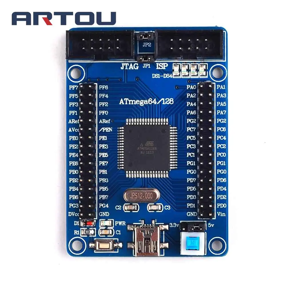 ATmega128 Development Board AVR Development Board Learning Board Minimum System Core Board