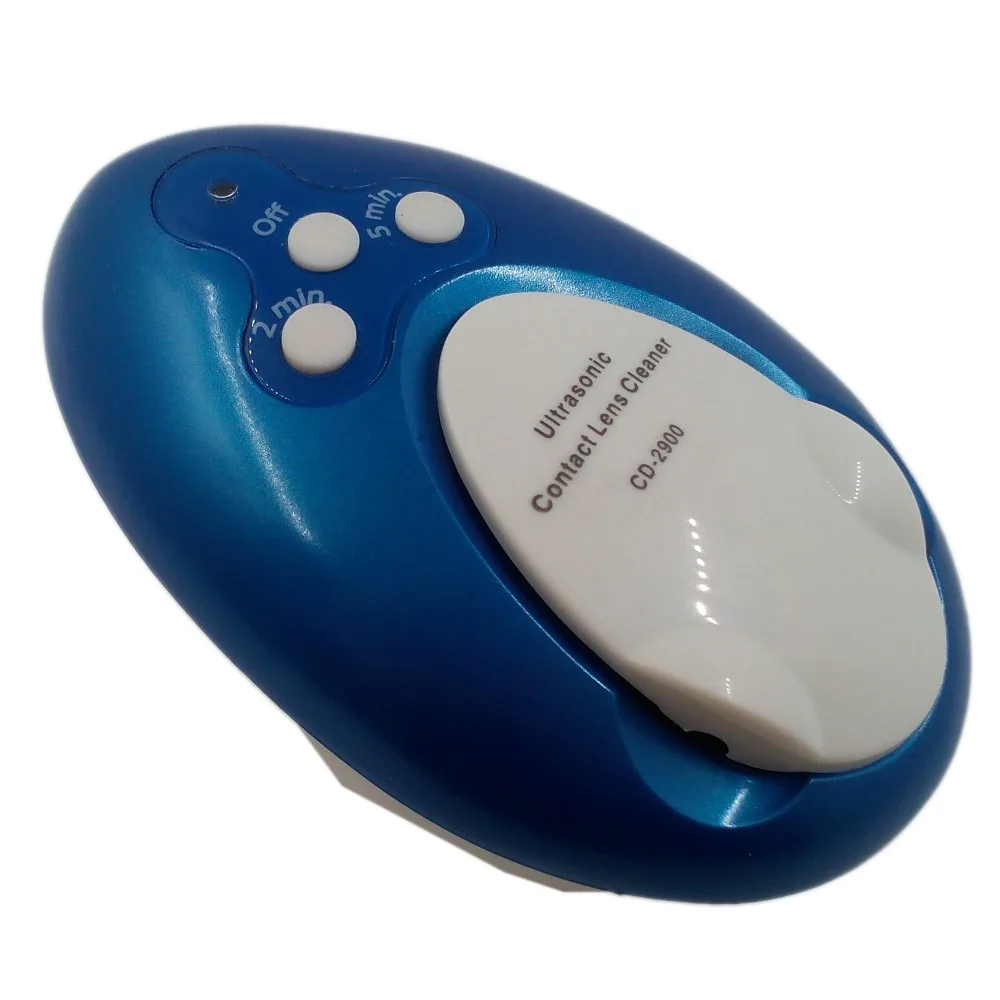 Imagem -03 - Dispositivo de Limpeza Ultrassônico Azul da Lente do Contato da Cor da Solução do Cuidado Diário Limpo de Cd2900 Minutos