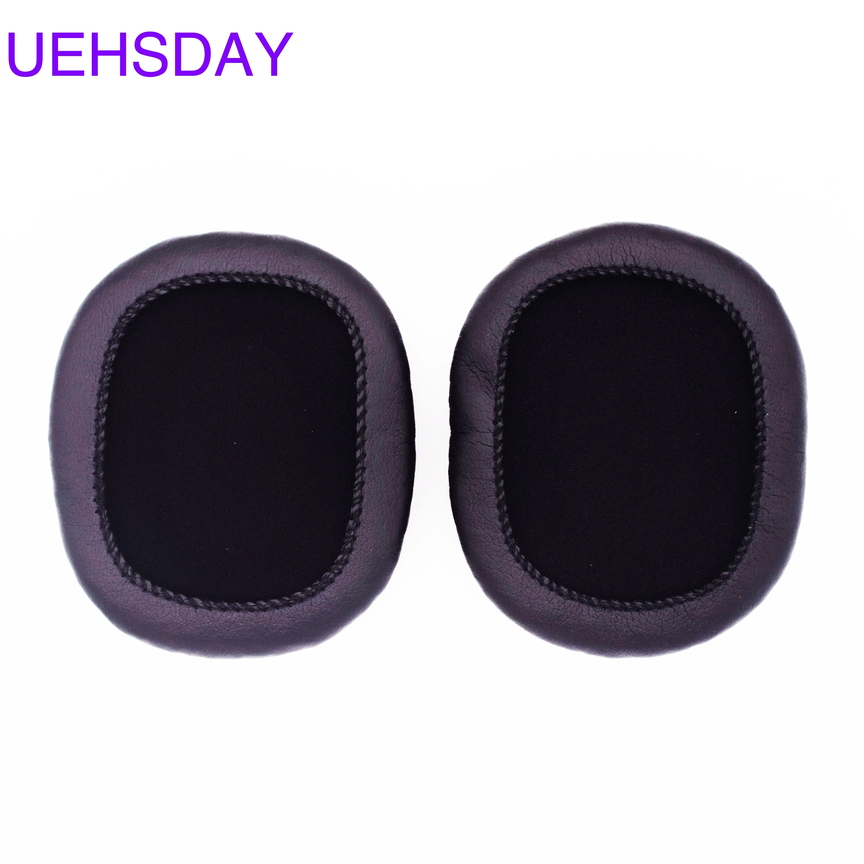 ATH M50 M50x 및 Brainwavz HM5 및 기타 여러 타원형 헤드폰 용 블랙 교체 이어 패드 이어 패드 쿠션 이어 패드 폼