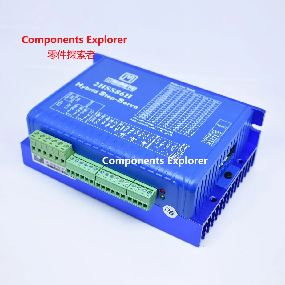 

JMC Step-servo driver 2HSS86H 30V-75V AC current 10A full closed loop step motor drive for nema 34 motor