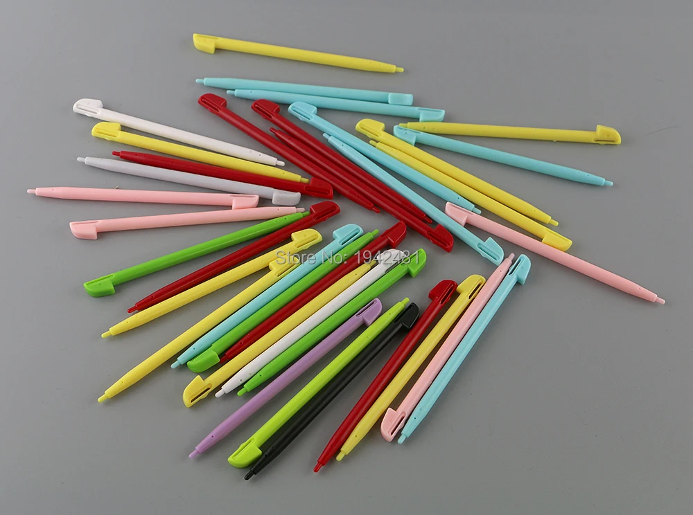 3 قطعة لـ wii u قلم لمس ملون أنيق قلم لمس لوحدة تحكم Nintendo Wii U WIIU GamePad