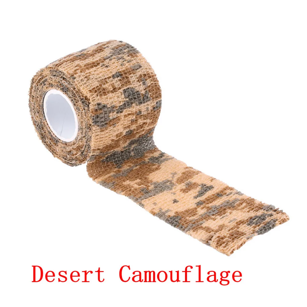 5Cm X 4.5M Army Camo Outdoor Jacht Schieten Tool Camouflage Stealth Tape Waterdichte Wrap Duurzaam Nieuwe Collectie