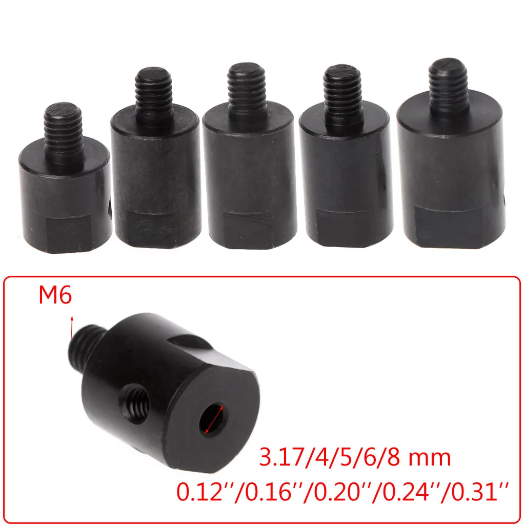 5mm/8mm/10mm/12mm Shank M10 Arbor Mandrel Connector Adaptor Cutting Tool