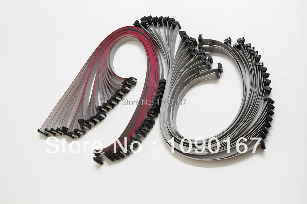 LED display data line,16 Pin Flexible Flat Cable 50cm length, P3 P5 P6 P10 Single&double color Full color Signal connecting line