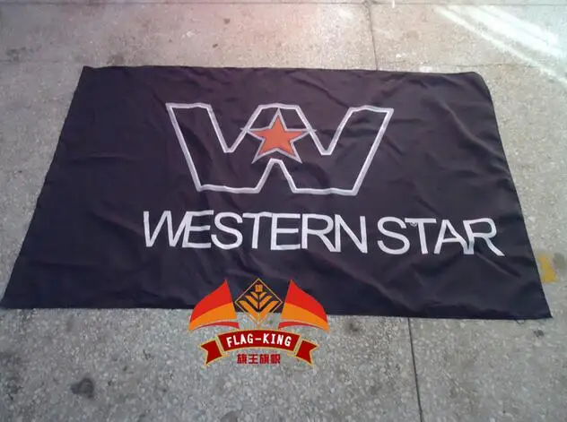 

for Western Star Trucks Racing flag, Best Nitro , polyster 90*150 CM flag,flag king