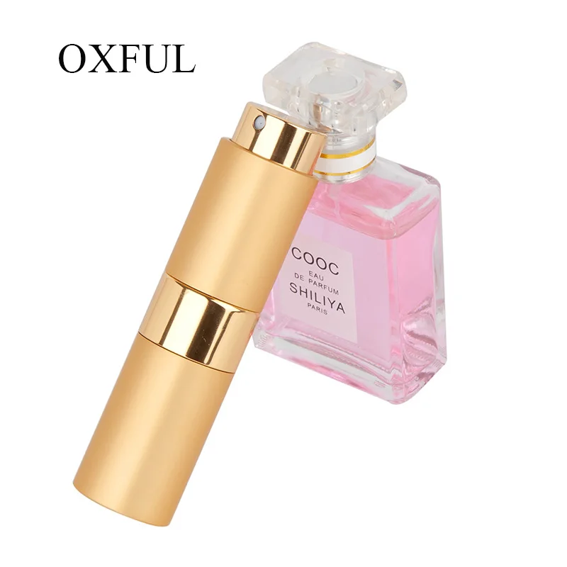 1Pc High quality 15ML Portable Mini Aluminum Refillable Spray Perfume Bottle Empty Cosmetic Containers Atomizer For Traveler