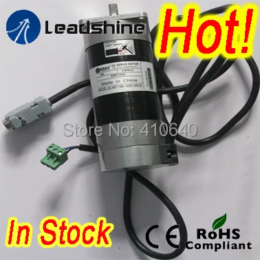 GENUINE Leadshine BLM57180 square flange  NEMA 23 180W Brushless DC servo motor with Integrated 4000 PPR Incremental Encoder