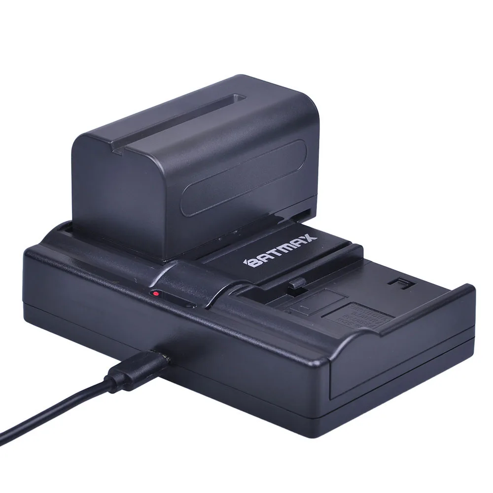 Batmax NP-F750 NP-F770 NP F750 F770 Battery USB Charger for Sony CCD-TR917 CCD-TR940 CCD-TRV101 CCD-TRV215