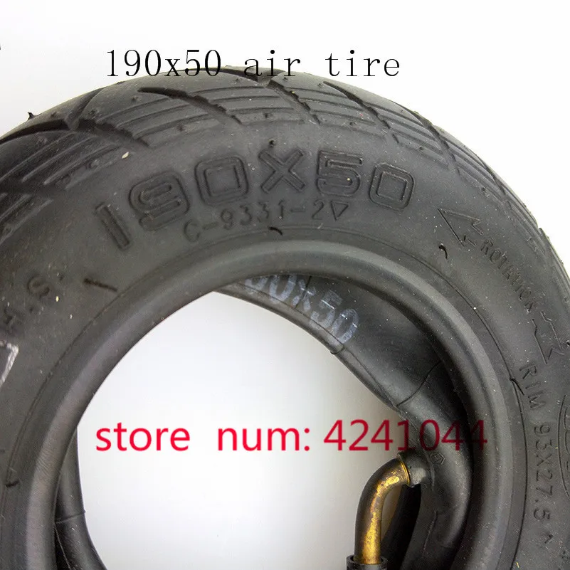 High-quality  1pcs 8 inch scooter tire 190X50 tyre and inner tube electric  dedicated tyres