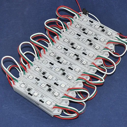 500pcs WS2811 RGB LED module SMD 5050 backlight back light for sign SMD5050 DC12V