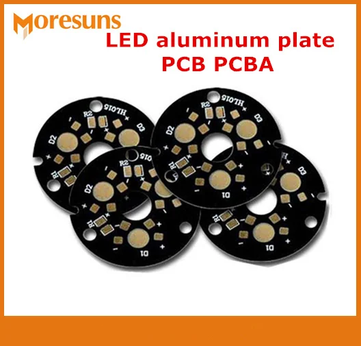 Aluminum PCB For LED Lamps/LED PCB Board Assembly/MCPCB Manufacturer Aluminum Round Long LED PCB Factory