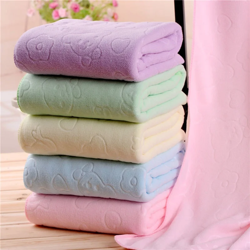 70 X140cm Microfiber Absorbent Bath Towel Soft Shower Towel Soft Quick-drying Washcloth