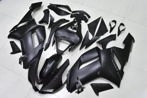 Fairings ブラックフェアリングセットフェアリングキットはZX-6R ZX6R