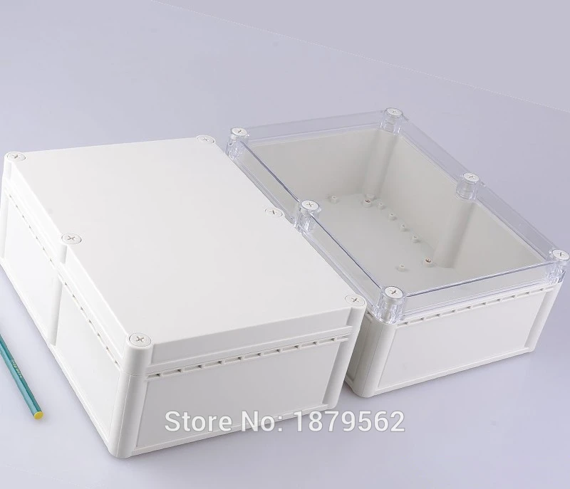 

[2 styles] 268*198*102mm waterproof plastic enclosure for project abs PLC electrical junction box IP68 housing DIY control case