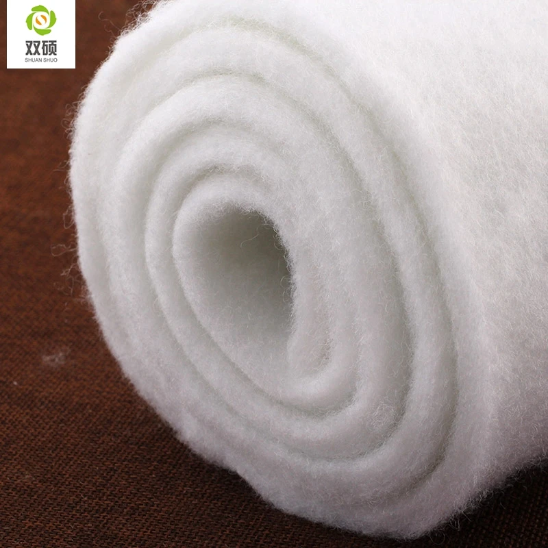 Thickness 5MM Cotton thread without glue, Dedicated to hand-made lining cotton , acupuncture cotton  100*50CM/PCS