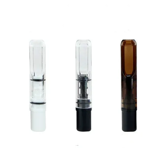 5pcs/bag Recycle Cleanable Cigarette Filter Food Grade Plastic Cigarette Holder Mouthpiece Filtration Cleaning holder