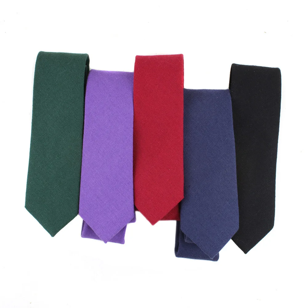 

Brand New Fashion Solid ties for Men Casual Narrow Neckties Skinny Mens Neck Ties for Party Wedding Candy Color Linen Tie Cravat