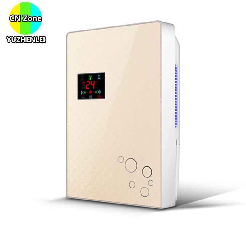 Intelligent Dehumidifiers Continuous Drainage Display Humidity Purify Air Dryer Machine Moisture Absorb Household Appliances