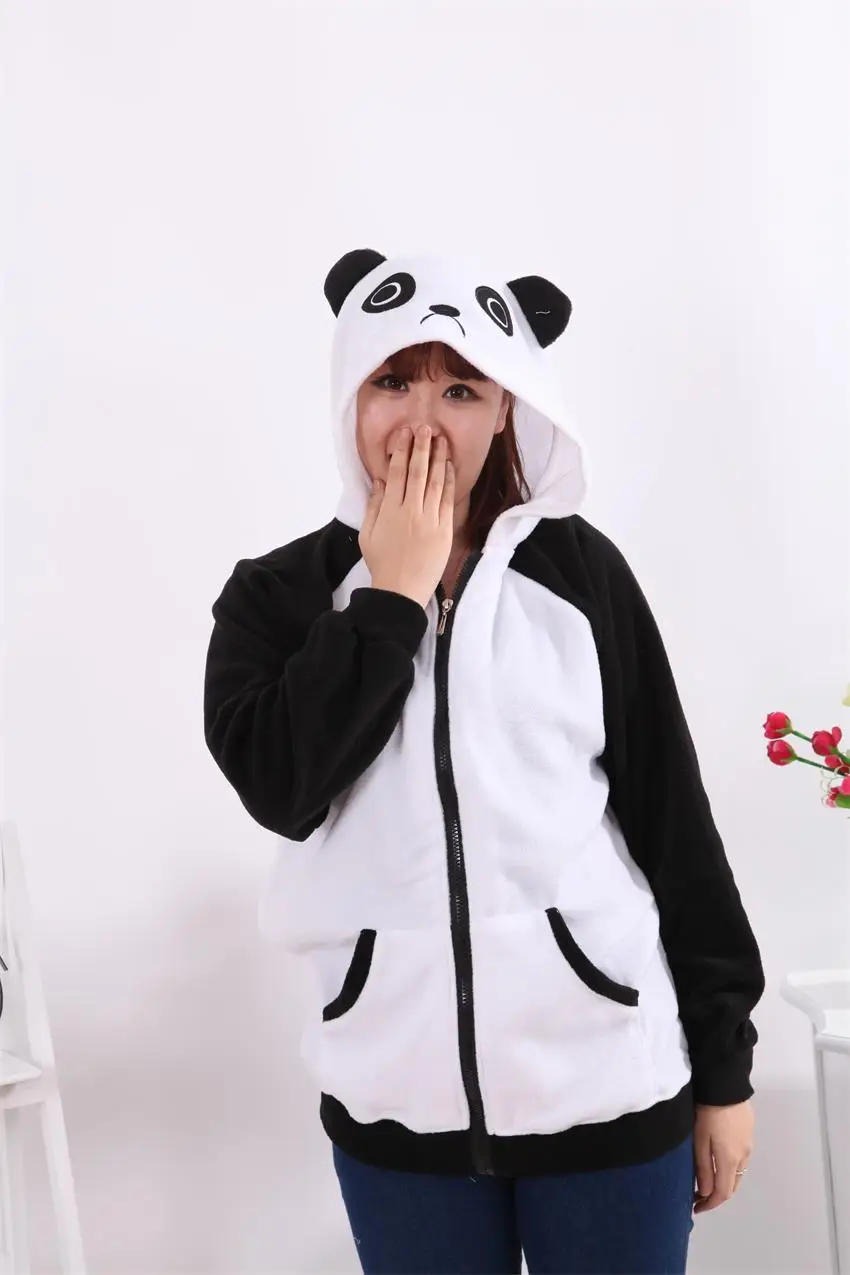 

Anime Panda Hoodies Hoody Sweatshirt Women Men Jacket Unicorn