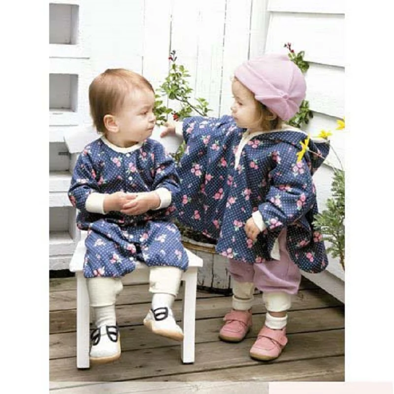 2026 Winter Baby Girls Coat Infant Jackets Hooded Gown infant-clothing Newborn Poncho Outerwear baby girl clothes cloak Outfits