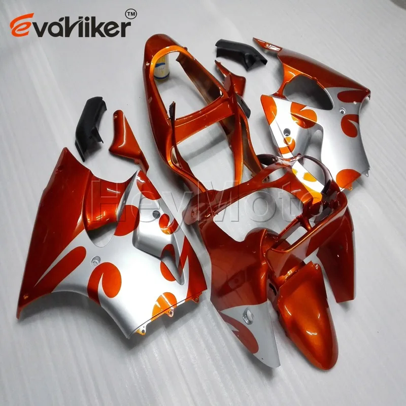 

motorcycle Fairing hull for ZX6R 2000 2001 2002 orange ZZR600 2005 2006 2007 2008 ABS motorcycle bodywork kit Injection mold