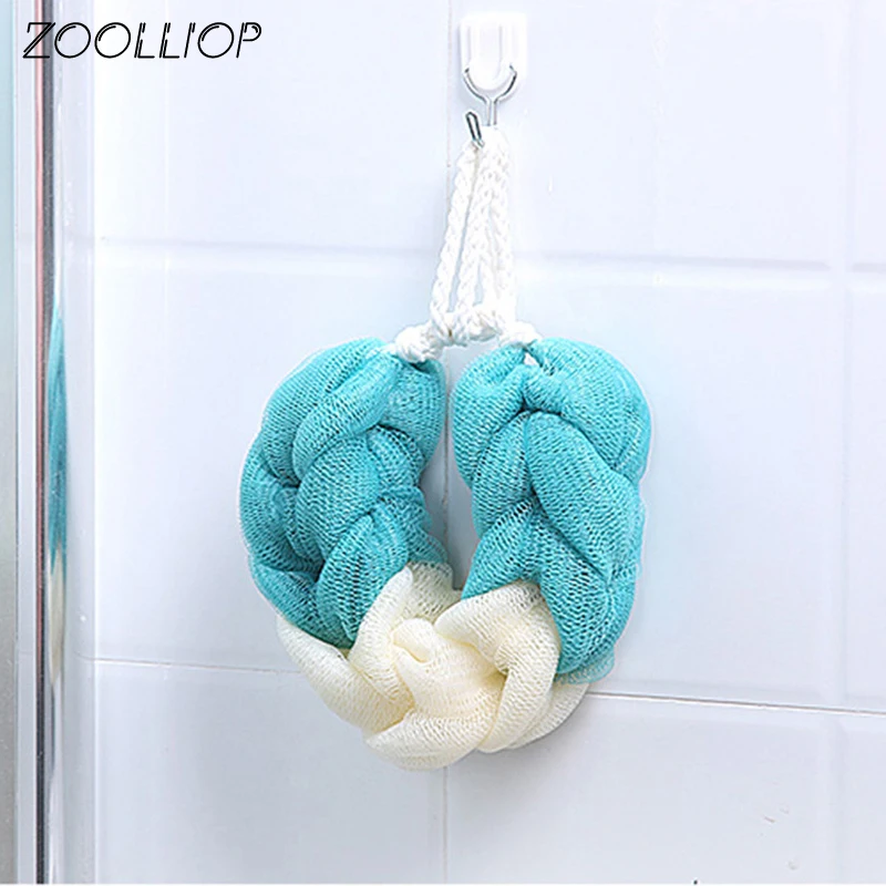 Multicolour Bath Bombs Bath Ball Shower Sponge For Body Bath Towel Scrubber Body Exfoliating Shower Ball loofah Cleaning Tool