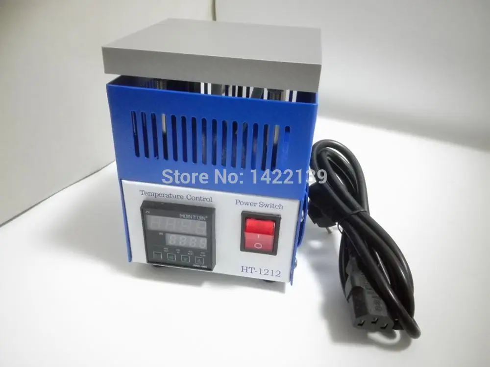 جديد Honton HT-1212 بغا Reballing التدفئة لوحة التسخين محطة 25-300 c
