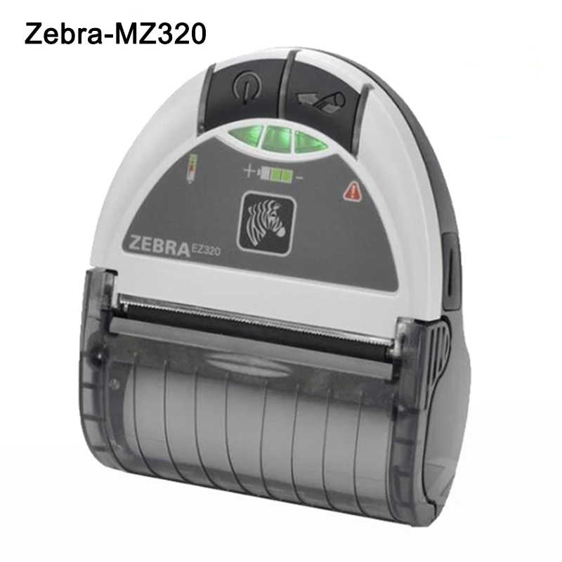Zebra-mini Portátil Impressora de Etiquetas Térmica Impressora de Recibos Bluetooth Ez320 Código de Barras Móvel 80 mm