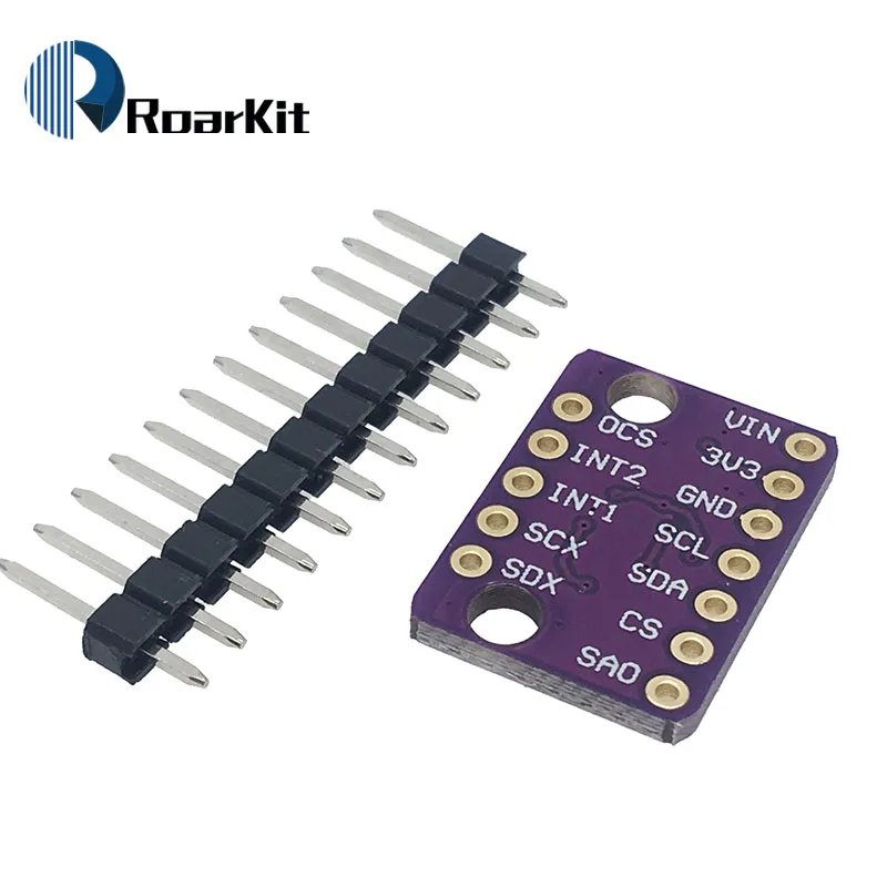 BMI160 GY- BMI160 6DOF 6-axis Rate Gyro Gravity Accelerometer Sensor Module IIC I2C SPI Communication Protocol 3-5V
