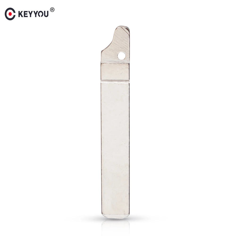 

KEYYOU NO.72 Car Flip Remote VA2 Key Blade Replacement For Renault Citroen Triumph Peugeot Folding Key Blank Without Groove