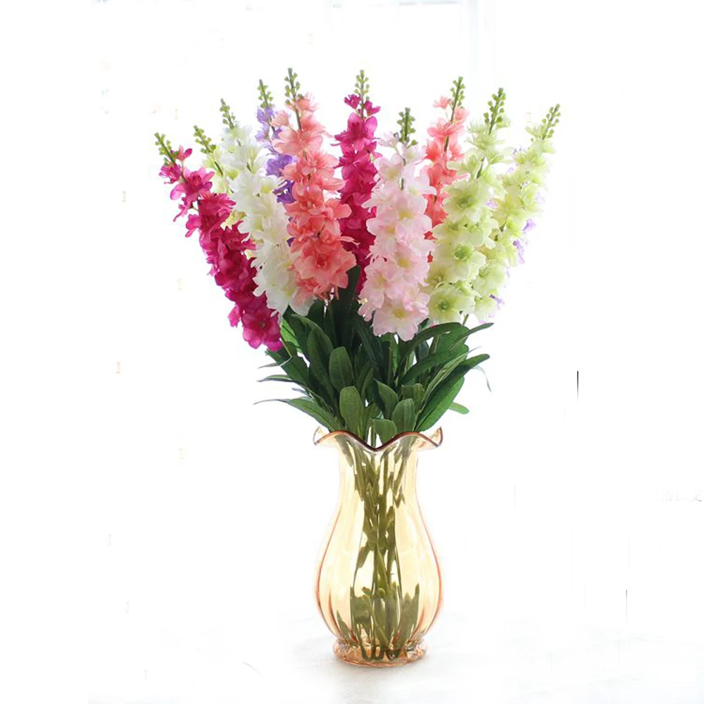 

5pcs colorful artificial hyacinth flower bouquets& artificial Hyacinthus orientalis bouquets