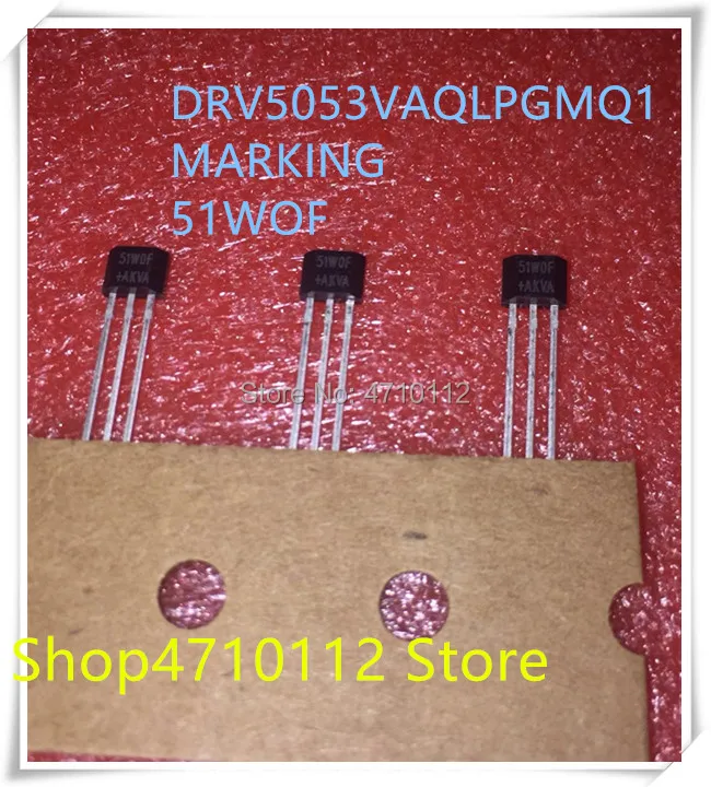 NEW 10PCS/LOT DRV5053-Q1 DRV5053 DRV5053VAQLPGMQ1 MARKING 51WOF TO-92 IC