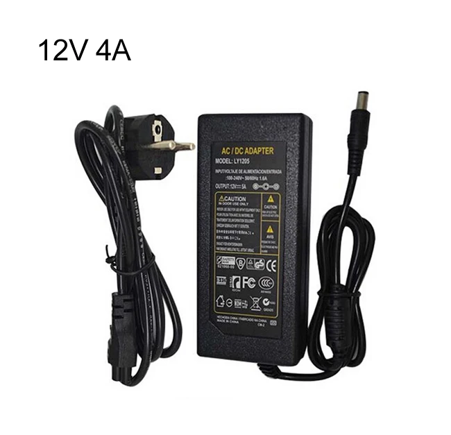 12V 24V Power Adapter Supply 2A 4A 5A 6A AC100-240V Plug Transformer AU UK EU US for led strip light smd 5050 5630 3528