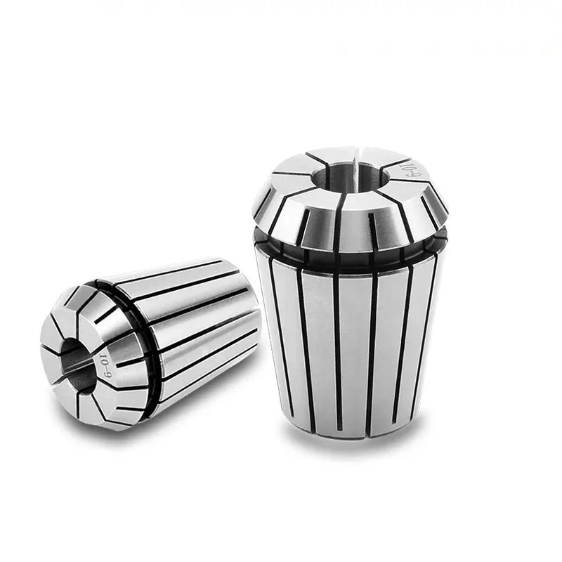 Collet elastis ER32 3mm 4mm 6mm 8mm 10mm, collet mesin ukir CNC presisi tinggi 0.008mm, nosel collet pegas