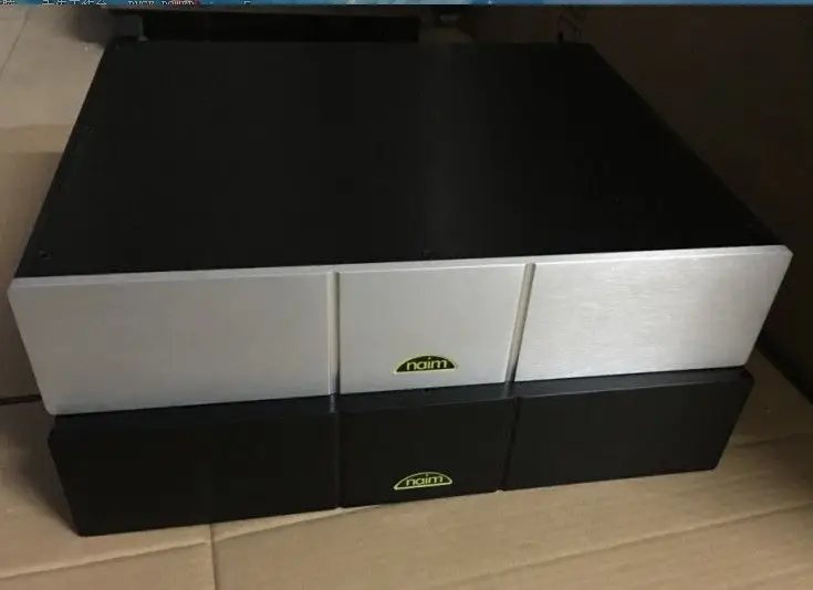 NAIM อลูมิเนียม Preamp แชสซีเครื่องขยายเสียง DIY กล่อง 430*90*308 มม