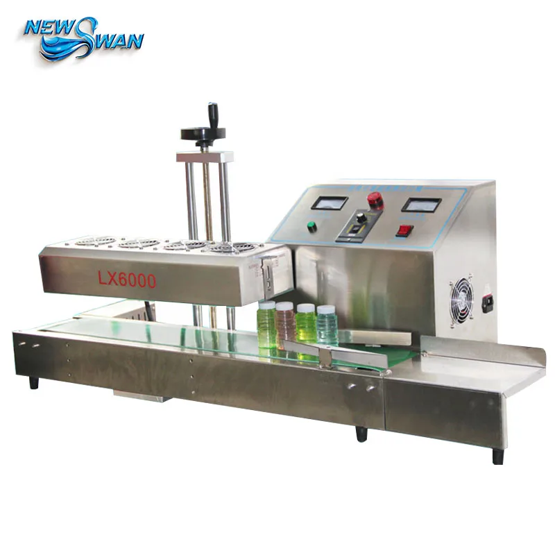 

Desktop Stainless Steel Continuous Induction Sealer Electromagnetic Induction Sealing Machine Suit For 15-80mm Diameter LX6000