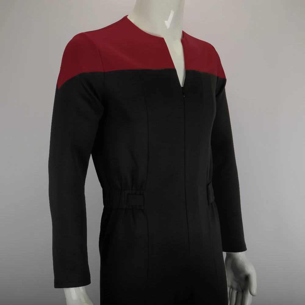 Star Deep Space Nine rek Commander siska Duty Uniform tuta costumi Cosplay Halloween Party Prop