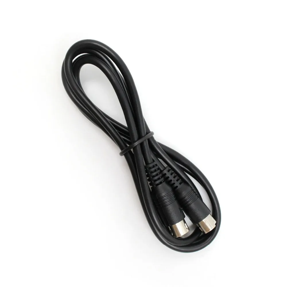 

5pcs 1M Male to Male 4 Pins S-Video Cable 4P Separate Video Line 4Pins Super Video wire connect TV