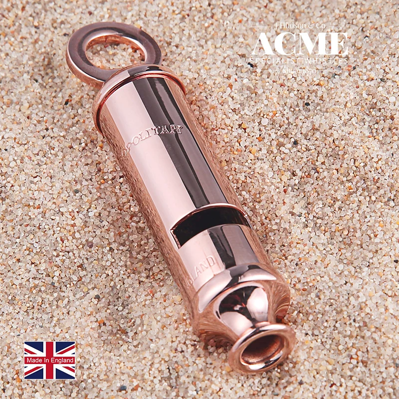 ACME Metropolitan 15 Limited Edition Rose Gold Siren Whistle Laser Engraving Fashion Accessories Outdoor Survival Whistle