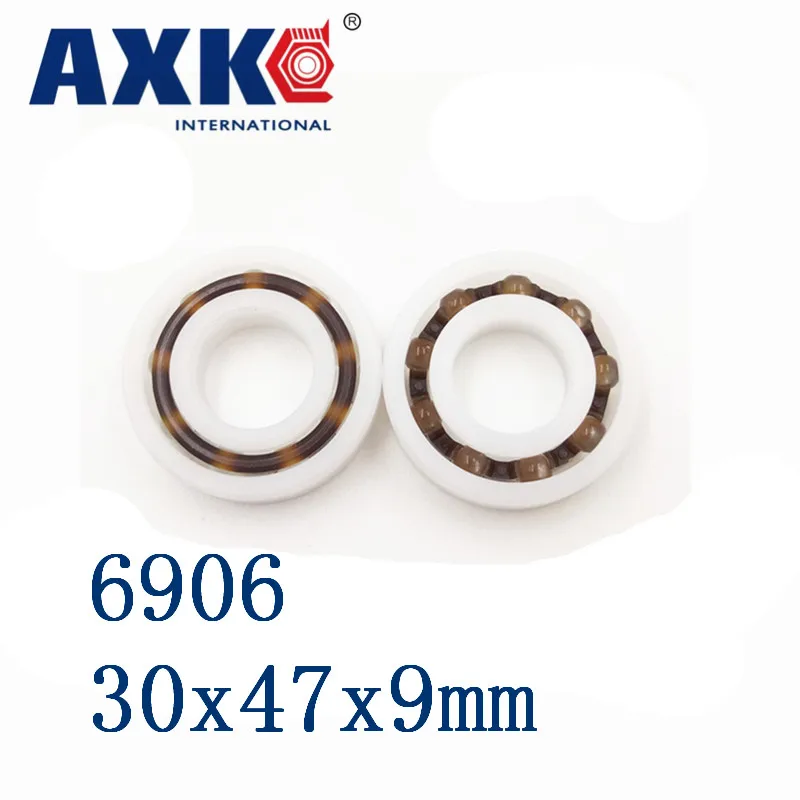 

2023 Real Thrust Bearing Rodamientos Axk 6906 Pom (10pcs) Plastic Ball Bearings 30x47x9mm Glass Balls 30mm/47mm/9mm 61906pom