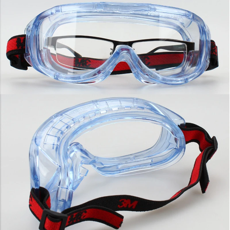 3M 1623AF Anti-Impact and Anti chemical splash Glasses Goggle Safety Goggles Economy clear Anti-Fog Lens Eye Protection Labor