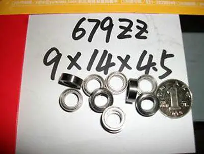 

10pcs 679 ZZ 2Z Miniature Bearings ball bearing 9mm x 14mm x 4.5mm