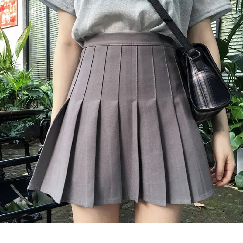 

2023 Women's School Short Skirt Female Sexy Ruffle Skirt College AA High Waist Slim Pleated Skirt Acetate Fibre Skirt Shorts