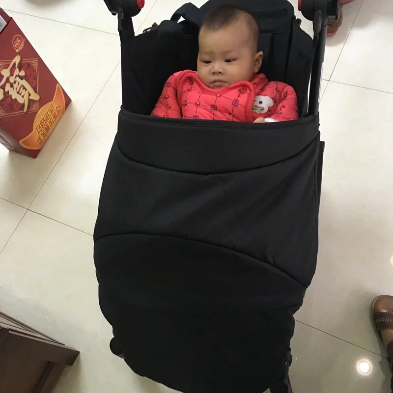 Universal Warm windproof Cloth And Warm Cotton Baby Stroller Foot Muff Pushchair Pram Foot Cover For Yoya Stroller Accessorie