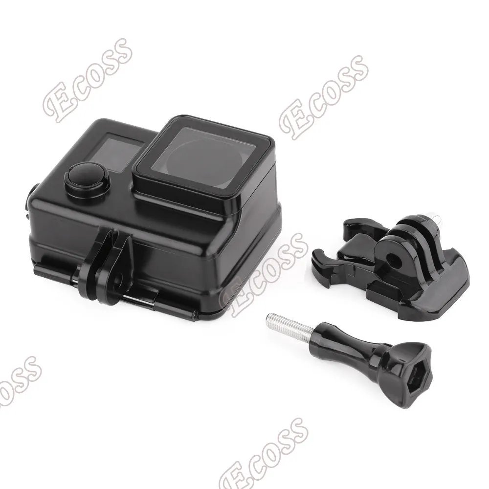 For GoPro Waterproof Case Blackout Box GoPro Hero 4 Hero 3+3 3 UnderWater Protective Black Housing For GoPro Accessories