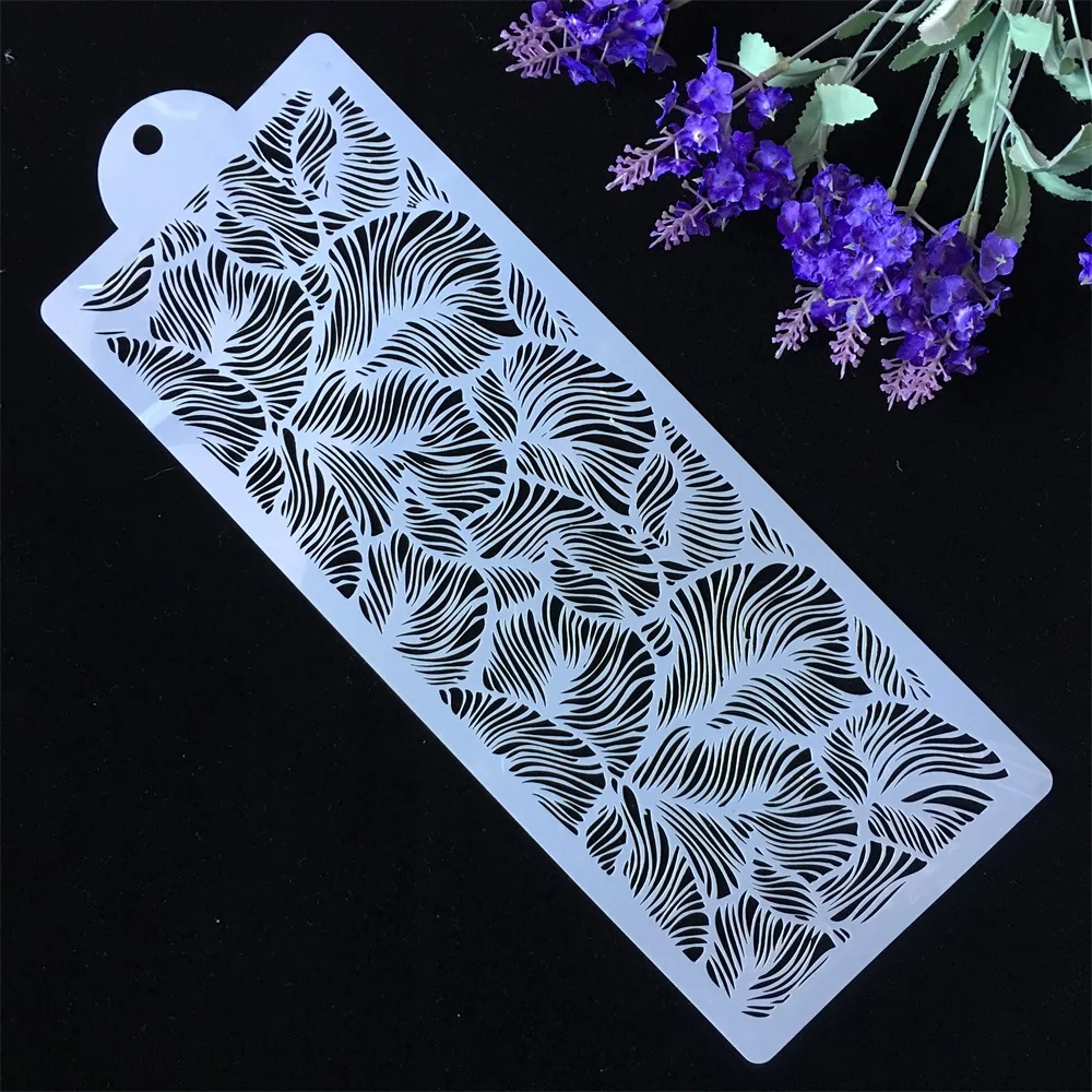 

44cm Flower Leaf Texture DIY Layering Stencils Painting Scrapbook Coloring Embossing Album Decorative Paper Card Template