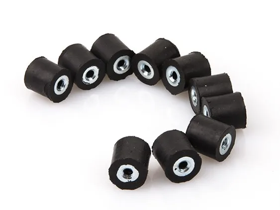 10pcs/lot DD M3 Vibration Bobbins 10x10mm Silicone Based Female for RC Multi-rotor Shock Absorber DD10M3